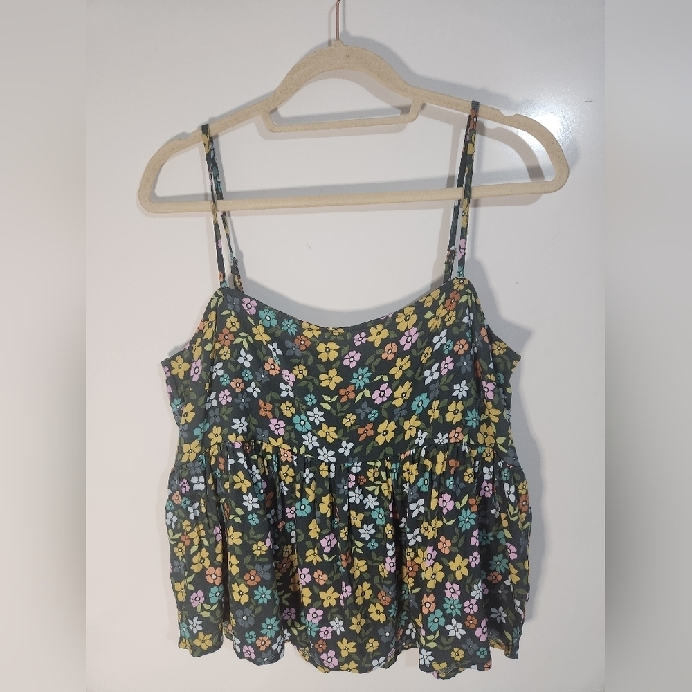 O'Neill Floral Women's Top, Size Large